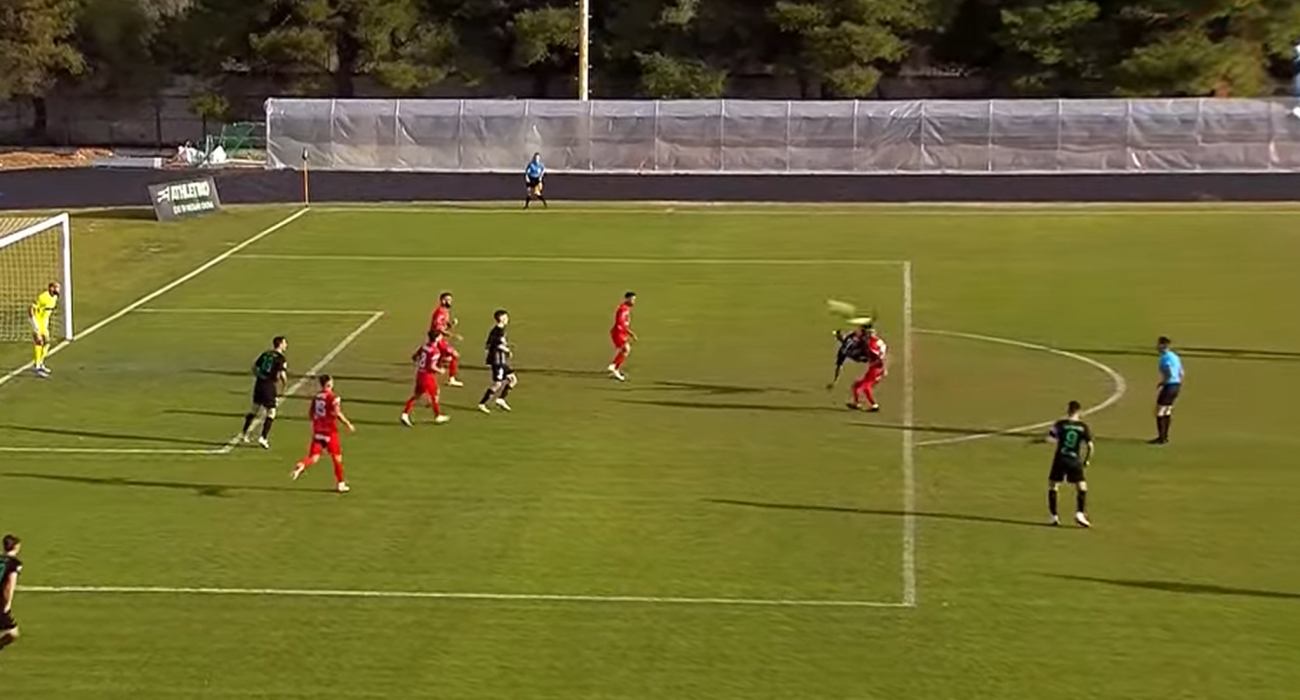 Το δεύτερο γκολ του Σεμπά / Screenshot