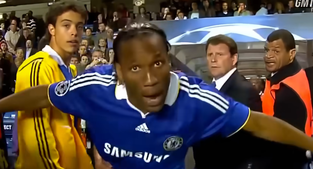 Ο Ντιντιέ Ντρογκμπά / Screenshot