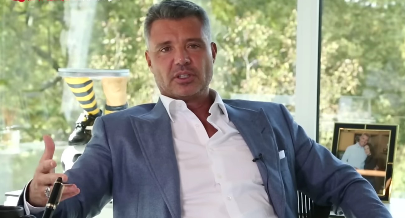 Ο πρόεδρος της Φενέρμπαχτσε, Σαντετίν Σαράν / Screenshot