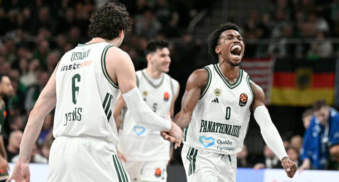 Τι Τζέι Σορτς και Τζέντι Οσμάν στο Κάουνας / Πηγή: Β. Στόλης