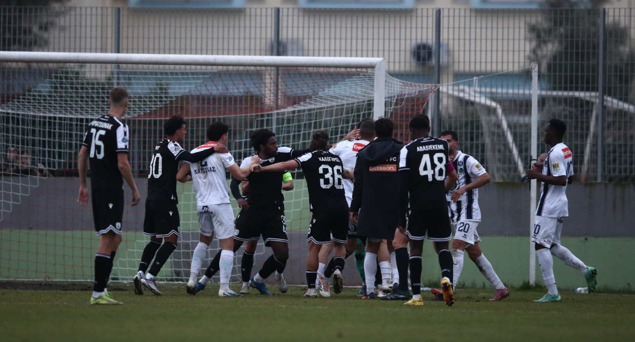 Μεγάλη ένταση στο ΠΑΟΚ Β - Ηρακλής / Πηγή: Eurokinissi