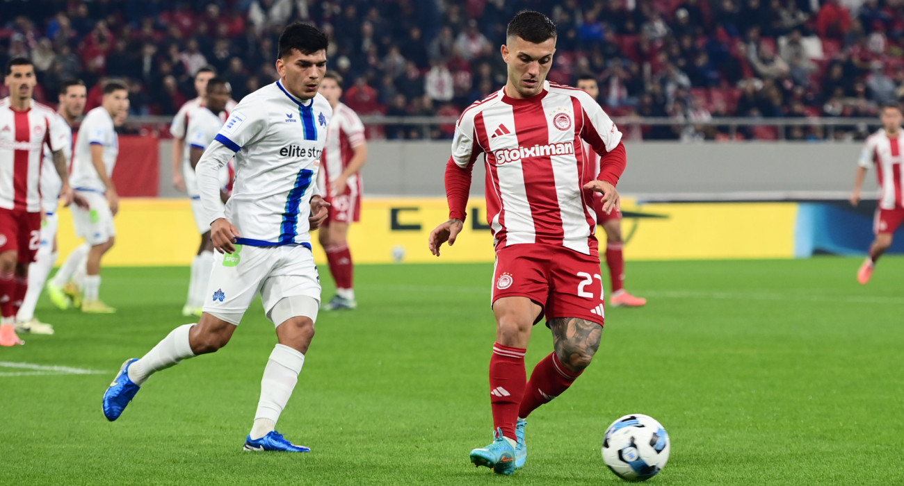 Στιγμιότυπο από την αναμέτρηση Ολυμπιακός - Κηφισιά / Πηγή: Eurokinissi