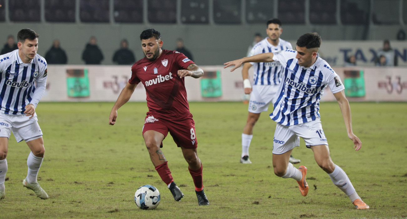 Στιγμιότυπο από την αναμέτρηση ΑΕΛ - Ατρόμητος / Πηγή: Eurokinissi