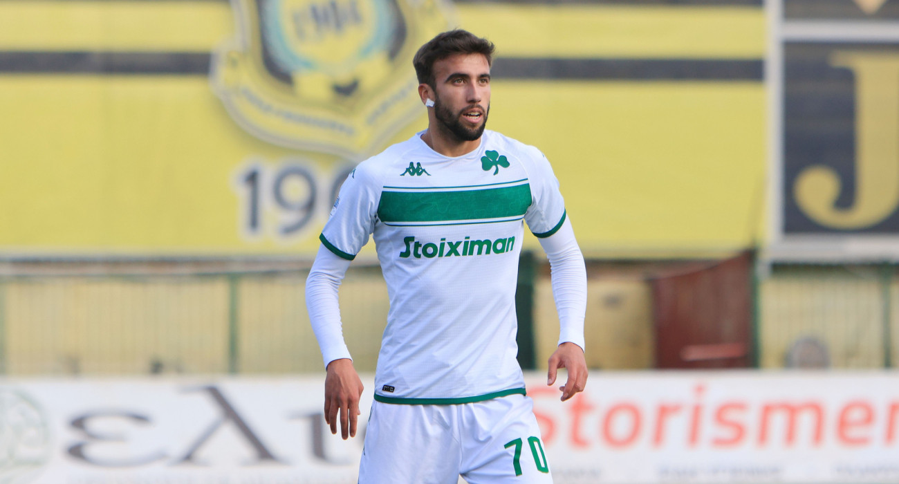 Ο Μιγκέλ Ταβάρες με τη φανέλα του Παναθηναϊκού / Πηγή: Intime