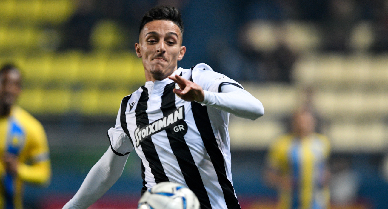 Ο Δημήτρης Γιαννούλης σε αγώνα του ΠΑΟΚ / Πηγή: Eurokinissi