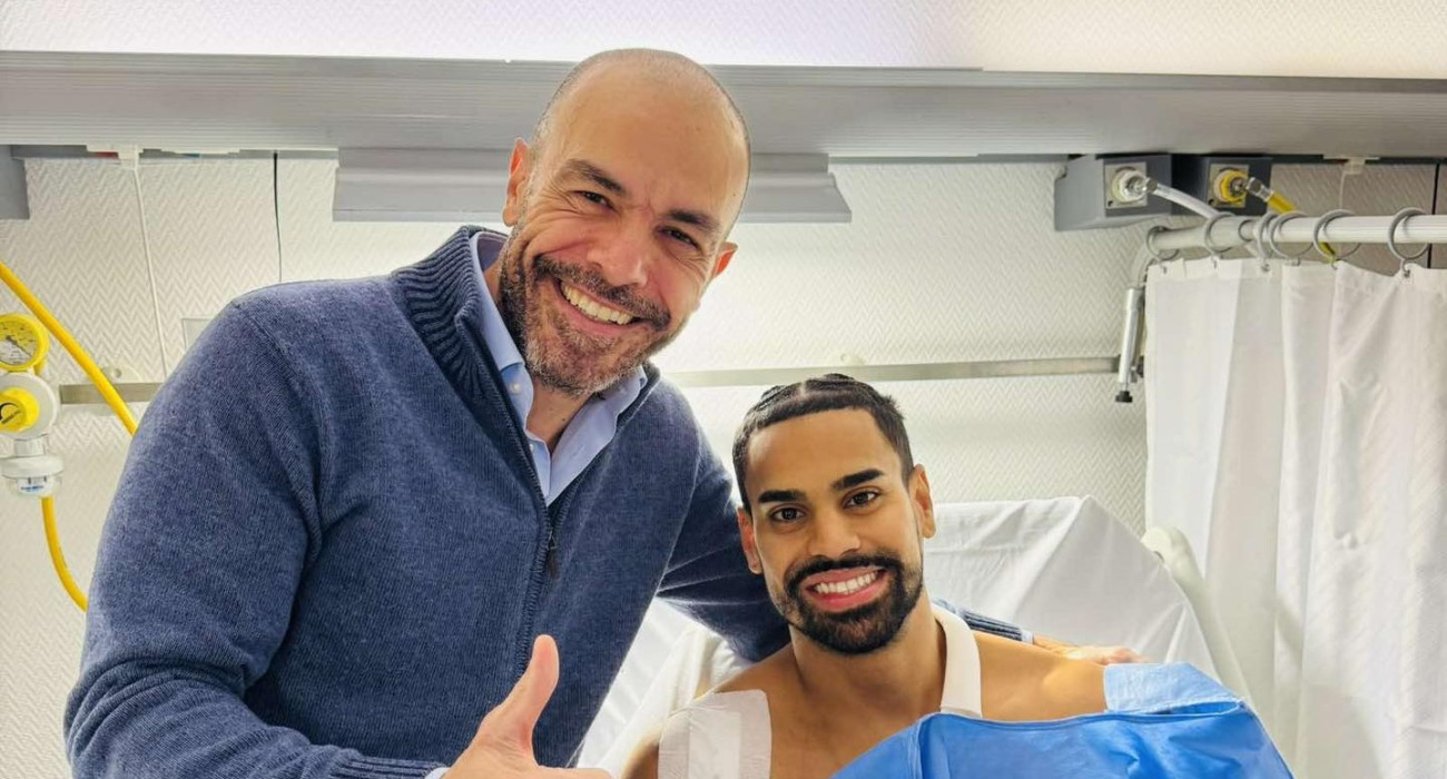 Ο Τζιάν Κλαβέλ υποβλήθηκε σε επέμβαση - Πηγή: AEK BC