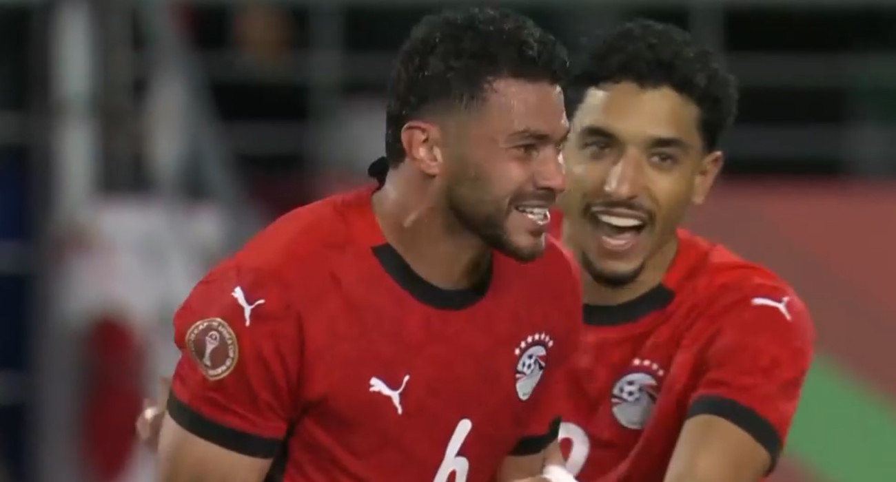 Παίκτες της Αιγύπτου πανηγυρίζουν / Screenshot
