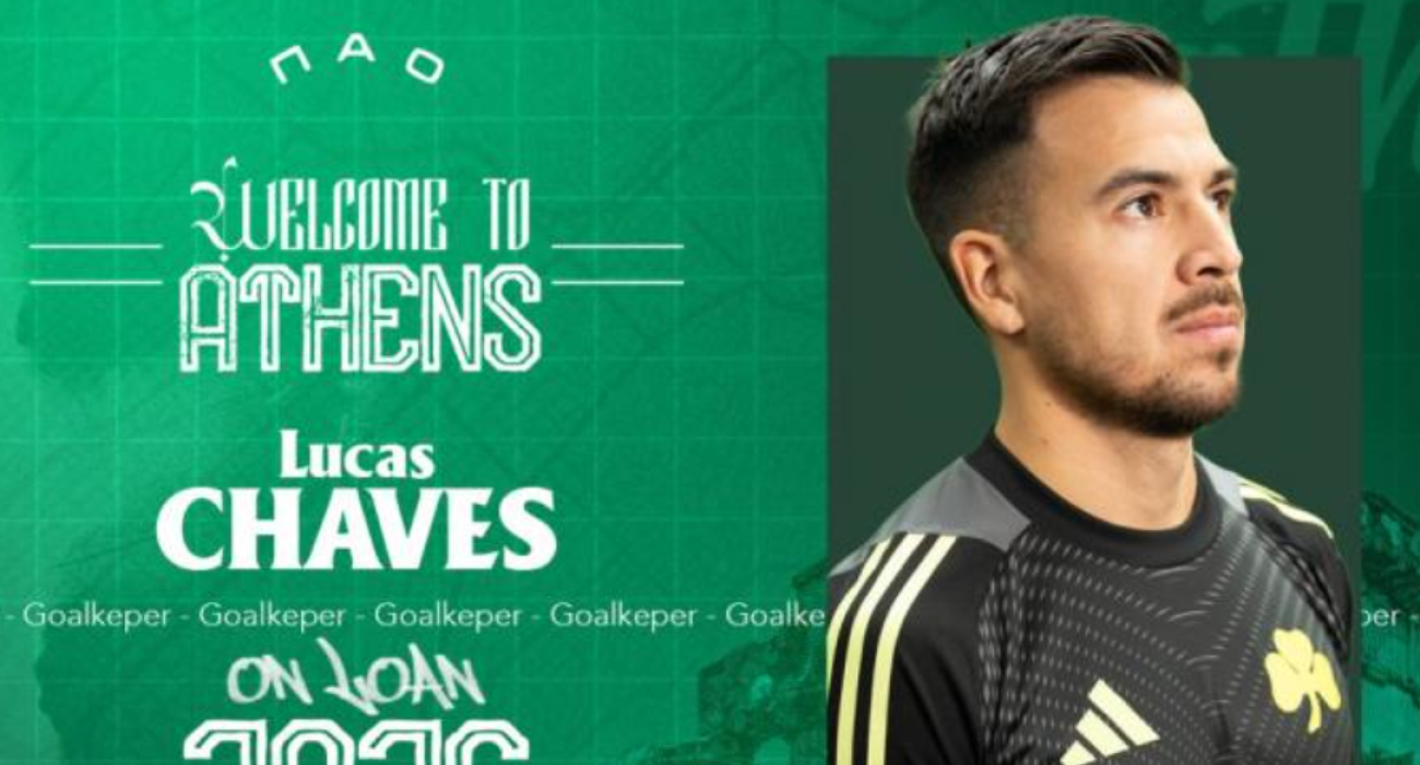 Ο Λούκας Τσάβες / Πηγή: Panathinaikos FC