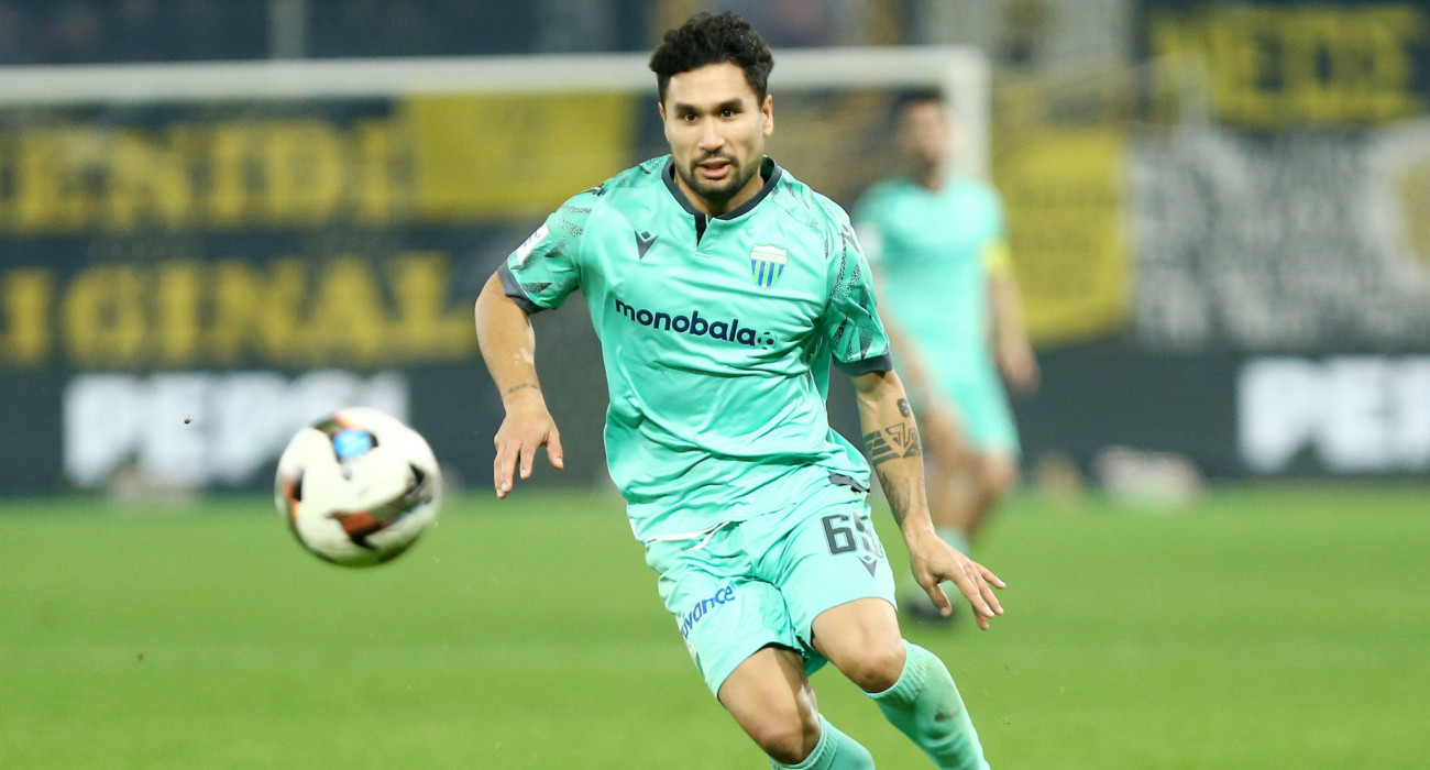 Ο Μαξιμιλιάνο Μορέιρα με τη φανέλα του Λεβαδειακού / Πηγή: Intime