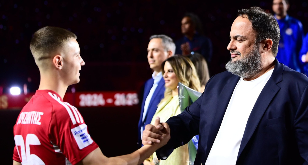 Οι Χρήστος Μουζακίτης και Βαγγέλης Μαρινάκης / Πηγή: Eurokinissi