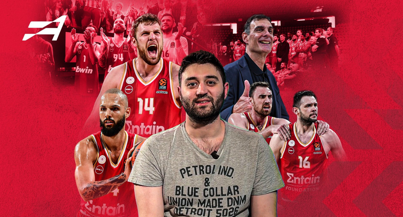 Ο Στέφανος Τάτσιος στη Web TV του Athletiko: Γιατί ήρθε η ώρα του Ολυμπιακού να κατακτήσει ξανά την EuroLeague και γιατί όχι