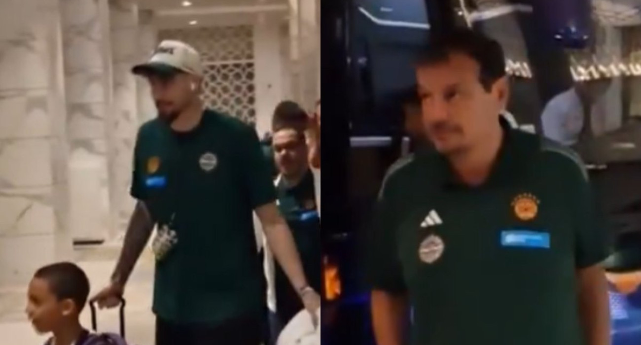 Αποκλειστικό video του Athletiko: H αποστολή του Παναθηναϊκού κατέφθασε στο ξενοδοχείο στο Άμπου Ντάμπι Αποκλειστικό video του Athletiko: H αποστολή του Παναθηναϊκού κατέφθασε στο ξενοδοχείο στο Άμπου Ντάμπι
