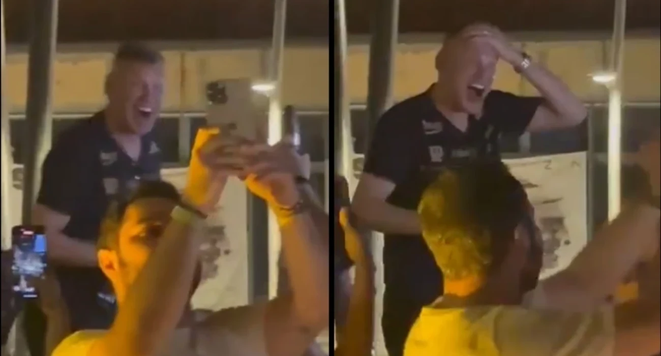«Opa re ma@@ka»: Ο Σάρας άκουσε Άννα Βίσση και τρελάθηκε (video) «Opa re ma@@ka»: Ο Σάρας άκουσε Άννα Βίσση και τρελάθηκε (video)