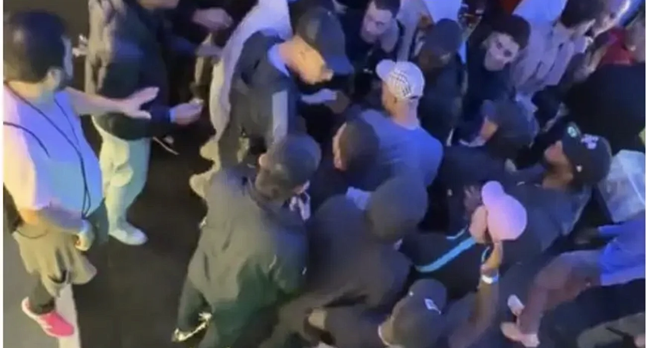 Συγγενείς και φίλοι του Γιαμάλ έκαναν επεισόδια – Βανδαλισμοί και φτυσίματα σε οικογένειες (video)