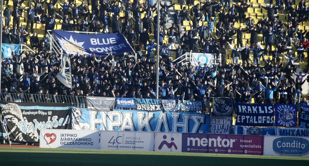 Ξέσπασαν οι οπαδοί του Ηρακλή για την 6άρα από τον Ολυμπιακό – «Ξεφτίλα»