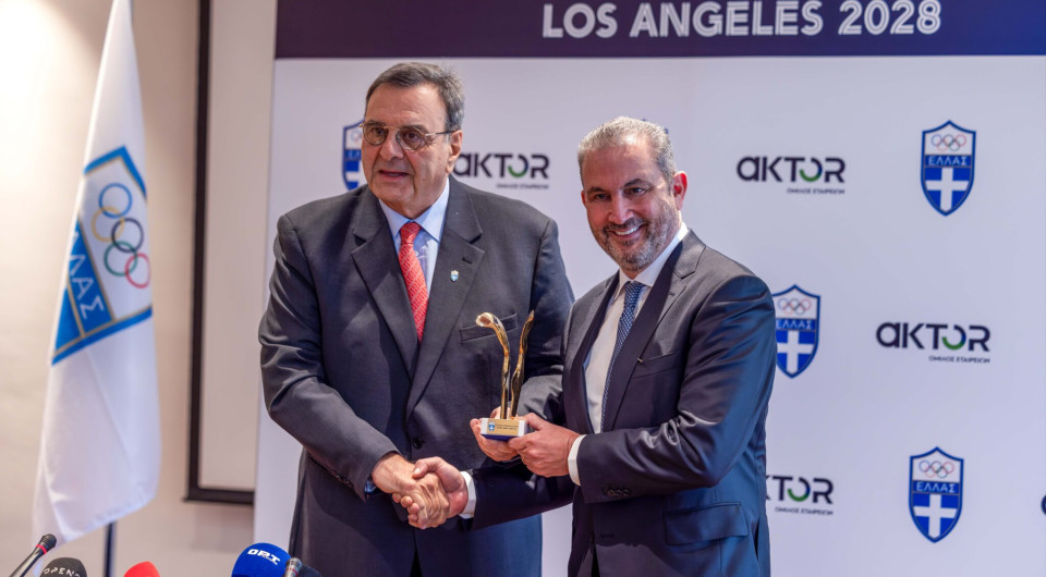 Ο Όμιλος AKTOR νέος Χρυσός Χορηγός της Ελληνικής Ολυμπιακής Επιτροπής έως το Λος Άντζελες 2028