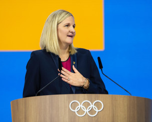 Η Κίρστι Κόβεντρι η πρώτη γυναίκα Πρόεδρος της ΔΟΕ!