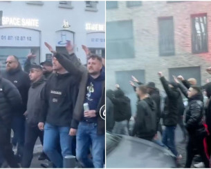 Κροάτες οπαδοί συνελήφθησαν για ναζιστικούς χαιρετισμούς πριν το ματς με τη Γαλλία (vid) Κροάτες οπαδοί συνελήφθησαν για ναζιστικούς χαιρετισμούς πριν το ματς με τη Γαλλία (vid)