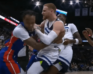 Χάος στη Μινεσότα: Απίστευτο ξύλο και 7 αποβολές στο Τίμπεργουλβς-Πίστονς