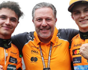 Formula 1: 1-2 η McLaren, πρώτη νίκη για Πιάστρι φέτος Formula 1: 1-2 η McLaren, πρώτη νίκη για Πιάστρι φέτος