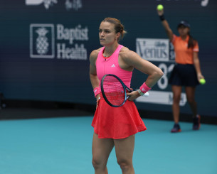 Ήττα της Σάκκαρη στον δεύτερο γύρο του στο Μόντρεαλ