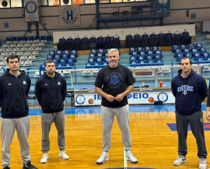 Πρώτη προπόνηση του Γιώργου Σιγάλα στο πάγκο του Ηρακλή