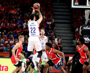 Η EuroLeague καλωσόρισε πίσω των Μίτσιτς με το τρίποντο κόντρα στον Ολυμπιακό (video)