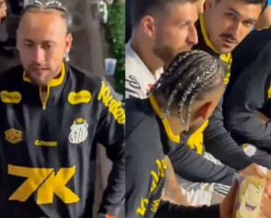 Γκολ, ασίστ και... ποπ κορν για τον Νεϊμάρ (video) Γκολ, ασίστ και... ποπ κορν για τον Νεϊμάρ (video)