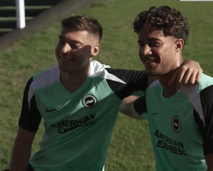 Κωστούλας και Τζίμας ξεκίνησαν δουλειά με τη Μπράιτον (video)