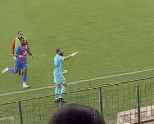 Έξαλλος ο τερματοφύλακας της Καέν: «Όποιος μίλησε για την αδερφή μου να κατέβει τώρα» (video)