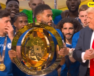 Απονομή δια χειρός Τραμπ για την Τσέλσι (video)