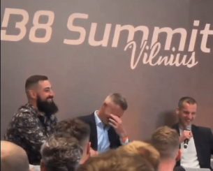 Το βίντεο του Βαλαντσιούνας από το συνέδριο στο Βίλνιους