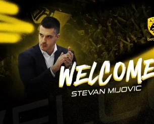 Στο πλευρό του Σάκοτα ο Στέβαν Μίγιοβιτς στον πάγκο της ΑΕΚ