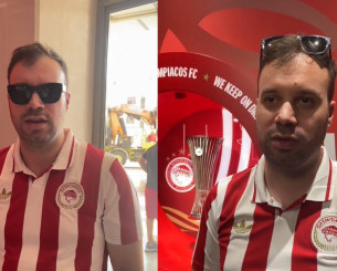 Ιστορική στιγμή: Ο πρώτος επισκέπτης στο Μουσείο του Ολυμπιακού (video)