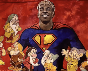 Βανδάλισαν τοιχογραφία του Γιαμάλ - Ζωγράφισαν πάνω τους... επτά νάνους