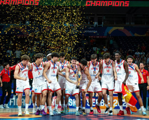 Η Ισπανία κατέκτησε το EuroBasket εφήβων με απίθανο τρίποντο στο φινάλε (video)