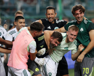 To video του Athletiko με τους έξαλλους πανηγυρισμούς των παικτών Παναθηναϊκού για την πρόκριση