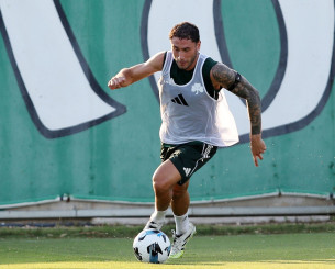 Πρώτη προπόνηση για τον Καλάμπρια με τον Παναθηναϊκό στο Κορωπί (pics)