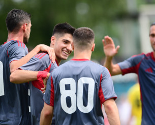 Η 11άδα του Ολυμπιακού κόντρα στην Αλ-Τααβούν