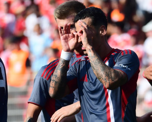 Η «οβίδα» του Τσικίνιο ήταν αρκετή για τον Ολυμπιακό κόντρα στην Ουνιόν