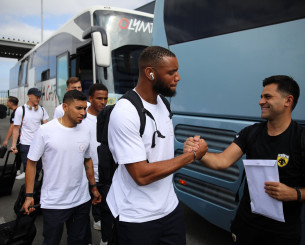 Έφτασε στις Βρυξέλλες η ΑΕΚ για το ματς με Άντερλεχτ (video)