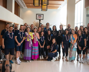 Εθνική βόλεϊ γυναικών: Η θερμή υποδοχή στην άφιξή τους στην Ταϊλάνδη για το Παγκόσμιο Πρωτάθλημα (pics)