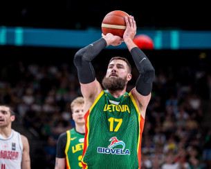 Η Λιθουανία νίκησε τη Γεωργία στην επιστροφή του Βαλαντσιούνας