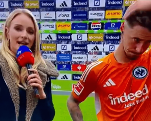 Ρεπόρτερ ρώτησε τον αρχηγό ομάδας που ηττήθηκε με 4-1 αν είναι χαρούμενος με τη νίκη (video)