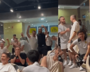 Έξαλλοι πανηγυρισμοί των παικτών της Καϊράτ επειδή κληρώθηκαν με την Ρεάλ Μαδρίτης (video) Έξαλλοι πανηγυρισμοί των παικτών της Καϊράτ επειδή κληρώθηκαν με την Ρεάλ Μαδρίτης (video)