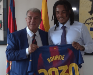 Η Μπαρτσελόνα «έδεσε» έως το 2030 τον Κουντέ