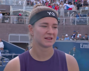 Τενίστρια στο US Open είδε τον πρώην της και ξέσπασε σε κλάματα: «Με τρόμαξε» (video)