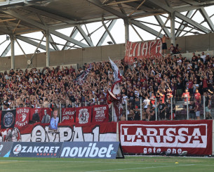 Ξεσηκωμός στη Λάρισα - Μπαίνει γιγαντοοθόνη έξω από το γήπεδο για τον ματς με τον ΠΑΟΚ
