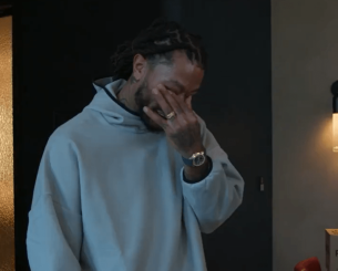 «Λύγισε» ο Ντέρικ Ρόουζ με το που έμαθε για την απόσυρση της φανέλας του από τους Σικάγο Μπουλς (video)