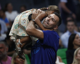 Ο Σλούκας με την κόρη, ο Γιάννης πάντα εκεί και ο Βλάχος στο ΟΑΚΑ (pics)